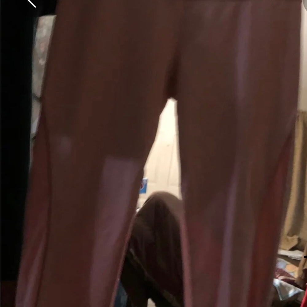 Pink capri pants